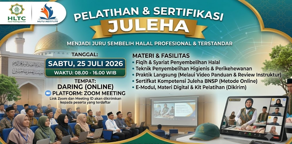 Pelatihan Juru Sembelih Halal